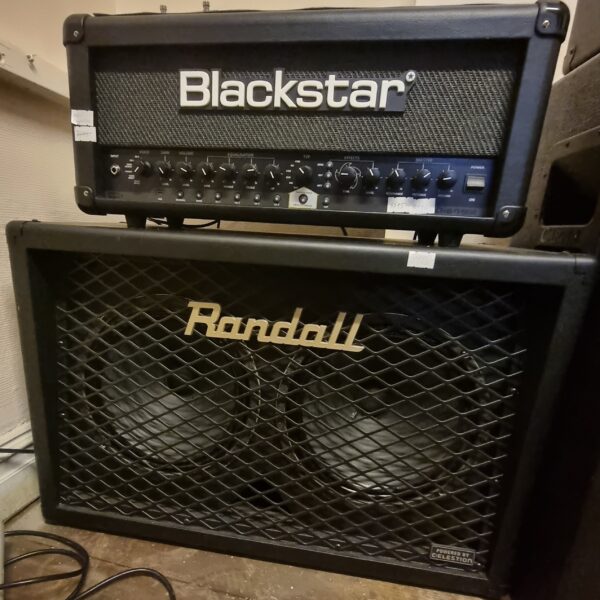 Blackstar ID-60TVP Head och Randall Diavlo RD212-D med Celestion Vintage 30