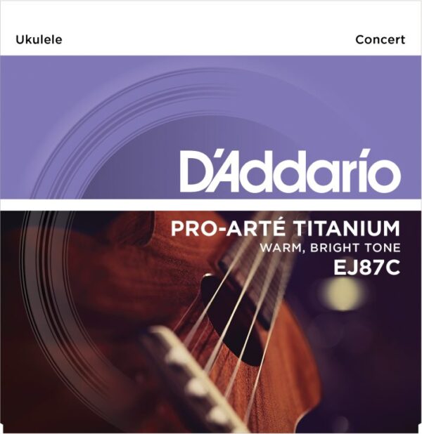 D'Addario EJ87C Titanium concert