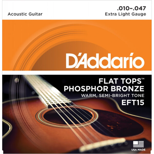 D'addario EFT 15 010-047 Halvrunda