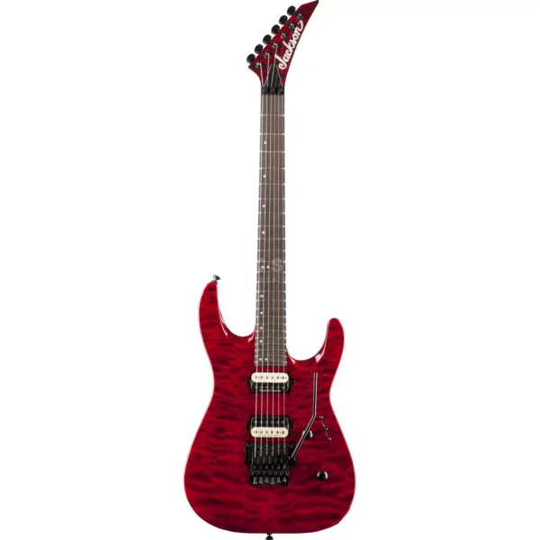 Jackson Pro Series Dinky DK2QM Transparent Red