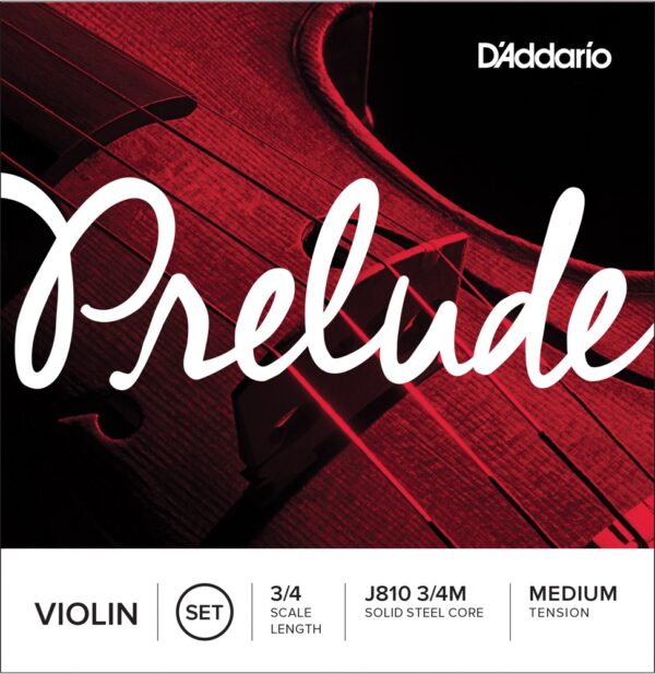 D'addario Violin J810 3/4